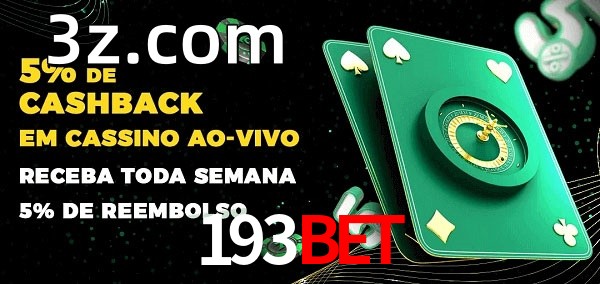 Promoções do cassino ao Vivo 193BET